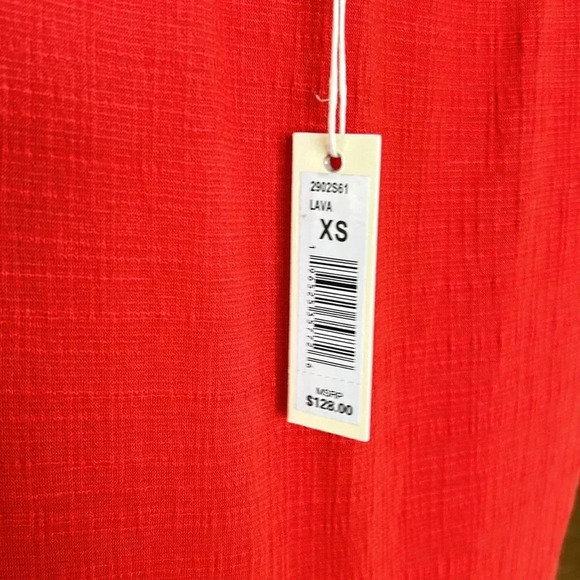 Max Studio Women's Sleeveless Casual Tiered Maxi Dress with Front Drawstring XS - Picture 6 of 9